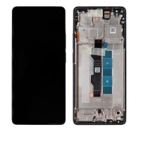 Xiaomi Redmi Note 13 Pro 4G / Poco M6 Pro 4G - LCD Touch Black (Tarnish) with Frame Original 56000300N600 Service Pack