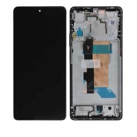 Xiaomi Poco F5 / Redmi Note 12 Turbo 5G - LCD Touch Black with Frame Original 560001M16T00 Service Pack