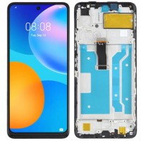 Huawei P Smart (2021) - LCD Touch Black with Frame OEM