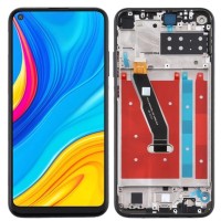Huawei P40 Lite E - LCD Touch Black with Frame OEM