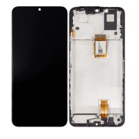 Honor X7a 4G - LCD Touch Black with Frame OEM