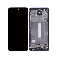 Samsung A525/A526 Galaxy A52 4G/5G - LCD Touch Violet with Frame GH82-25524C/25526C/25754C/25602C/25623C Original Service Pack