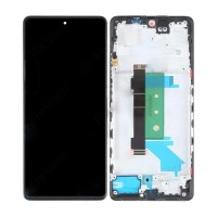 Xiaomi Redmi Note 12 Pro + 5G - LCD Touch Black with Frame OEM