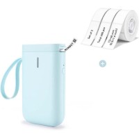 NIIMBOT - Thermal Label Printer D11 0,5 Inch Blue/Green