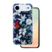 Apple iPhone 17 Air - Glow Glam Flower Case Blue