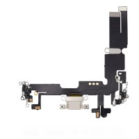 Apple iPhone 14 Plus - Charging Port Flex Cable Starlight White OEM