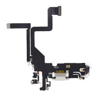 Apple iPhone 14 Pro - Charging Port Flex Cable Silver OEM