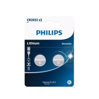 Philips - CR2032 3V 210mAh Μπαταρία Λιθίου Blister 2τεμ