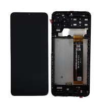 Samsung A137F Galaxy A13 - LCD Touch Black with Frame BOE Flex OEM
