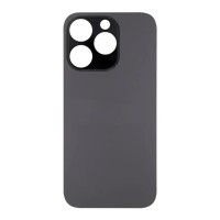 Apple iPhone 14 Pro - Back Glass Large Hole Space Black OEM with Logo