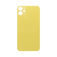 Apple iPhone 11 - Battery Cover Large Hole Yellow OEM with Logo