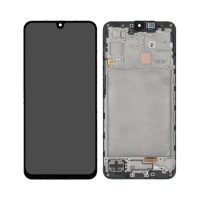 Samsung A175 Galaxy A17 4G - LCD Touch Black with Frame Original GH82-38527A Service Pack