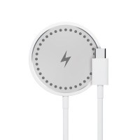 Maxlife - Μαγνητικός Ασύρματος Φορτιστής 15W MXWC-05 Λευκός