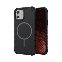 Apple iPhone 12 - Defender Magsafe Black Case