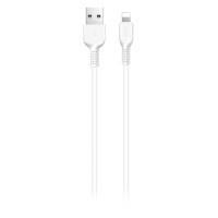 Hoco - X20 Flash Καλώδιο Φόρτισης και Δεδομένων USB σε Lightning 1 μέτρο Λευκό