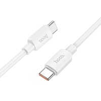 Hoco - X96 Καλώδιο Φόρτισης και Δεδομένων HYPER 100W 1μ Type C σε Type C Λευκό