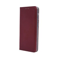 Samsung Galaxy S26 Ultra - Smart Magnetic Book Case Burgundy