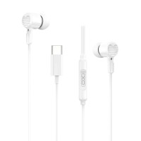 XO - EP81 Ενσύρματα Ακουστικά Handsfree Type C 1,2μ Λευκά