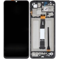 Xiaomi Redmi 12C - LCD Touch Black with Frame Original 5600010C3T00 Service Pack