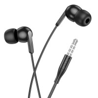 Hoco - M124 Ενσύρματα Ακουστικά Jack 3,5mm με μικρόφωνο Λευκά