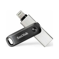 Sandisk - iXpand 64GB USB 3.0 Stick με σύνδεση Lightning & USB-A Ασημί-Μαύρο
