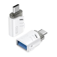 XO - Αντάπτορας USB-A σε Type C OTG NB256B Λευκός