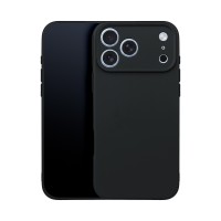 Apple iPhone 17 Pro Max - Silicon case Black