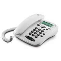 Motorola - Τηλέφωνο Ενσύρματο με μεγάλη οθόνη άσπρο