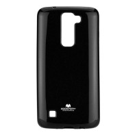 LG K7 - ΘΗΚΗ ΣΙΛΙΚΟΝΗΣ MERCURY JELLY ΜΑΥΡΗ